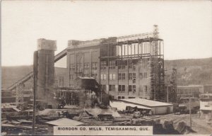 Riordon Co Mills Temiskaming Quebec QC Que c1920 Real Photo Postcard H37