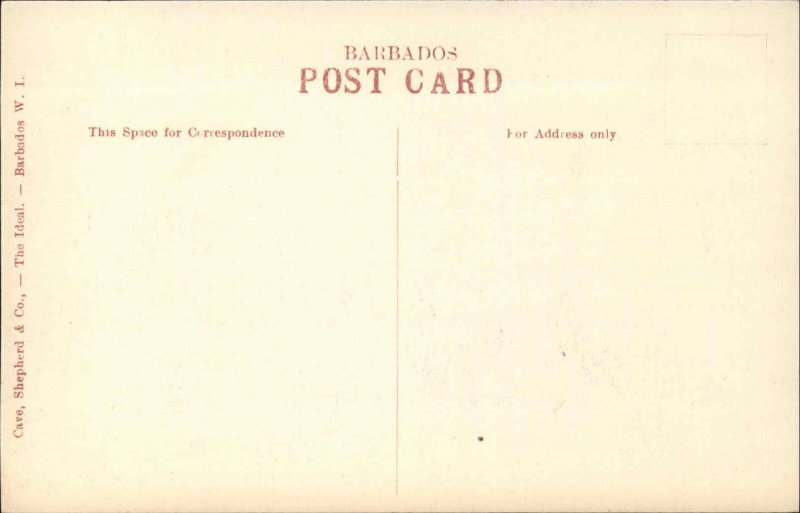 Vintage PC Bathsheba Barbados Water View