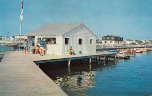 P1736 vintage excellent crabbing, fishing etc pier at dewey beach delaware