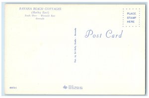 c1950's Banana Beach Cottages (Marley East) South Shore Bermuda Postcard