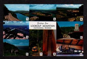 TN Greetings Lookout Mtn Mt CHATTANOOGA TENNESSEE TENN