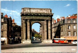 Postcard - La porte de Bourgogne - Bordeaux, France 