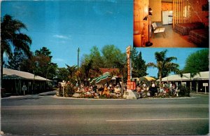 Michigan Prke Motel and Trailer Court, Florida Ave Tampa FL Vintage Postcard Q75