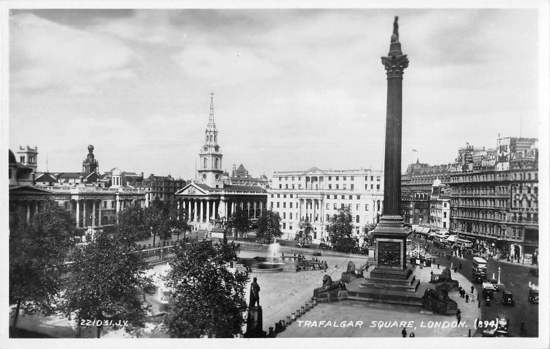 BR77348 trafalgar square london   real photo   uk