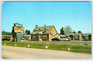 1950's FREDERICK MARYLAND*MD*MASSER'S MOTEL & RESTAURANT*ROUTE 40*OLD CARS