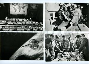 133540 USSR SPACE PROPAGANDA ApolloSoyuz SET of 15 old PHOTO