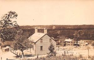 School House Real Photo Harvard Massachusetts MA USA Shaker Unused 