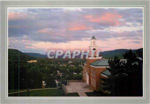 Postcard Modern Overlooking the Willard Library E Yager Museum and the City o...