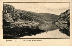 CPA ROANNE - La Loire pres le Saut du Perron (578702)