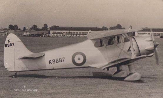 RAF Queen Wasp Military Aircraft WW2 Plane Vintage Plain Back Postcard Old Photo