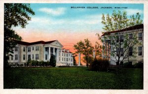 USA Belhaven College Jackson Mississippi Vintage Postcard 09.90
