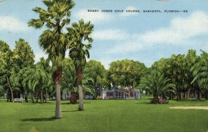PC GOLF, FLORIDA, BOBBY JONES GOLF COURSE, SARASOTA, Vintage Postcard (b45793)