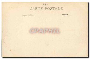 Roquebrune Old Postcard General view and the rock