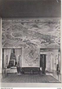 VENEZIA, Veneto, Italy, 1920-1930's; Hotel Bauer Grunwald, Hall