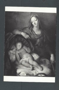 Post Card Real Photo Painting Of Infant Jesus By French Artist Charles Antoine-