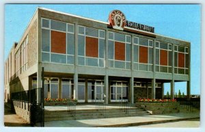 CALGARY AQUARIUM at Calgary Brewing & Malting, Alberta Canada ca 1960s Postcard