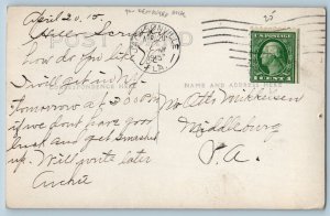 1915 View Of Destroyed Dock Jacksonville Florida FL RPPC Photo Antique Postcard