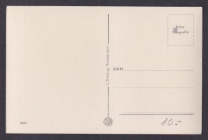 Vintage Postcard Netherlands Leiden New Bridge Side Gate