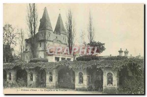 Old Postcard Chateau d'Anet La Chapelle and Excavations