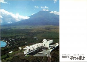 Aerial View Hotel Mt. Fuji Japan Postcard