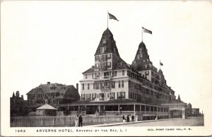 Postcard Arverne Hotel, Arverne by the Sea, Long Island, New York