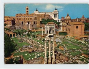 Postcard Romain Forum, Rome, Italy