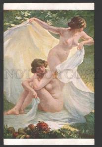 3107546 NUDE NYMPH in Garden by MONDINEU Vintage SALON PC