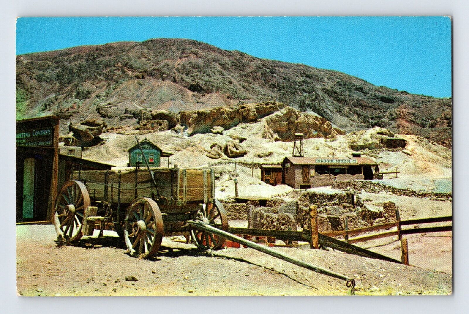 Postcard California Barstow CA Calico Ghost Town Knott's Berry Farm