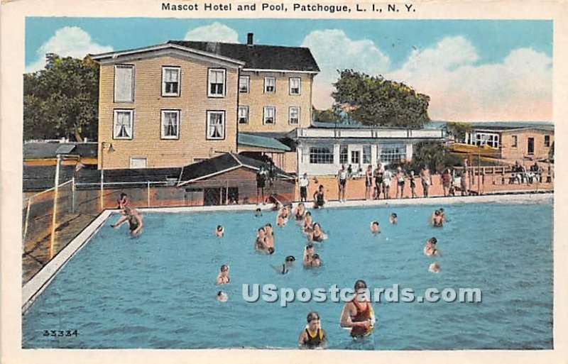 Mascot Hotel & Pool, Patchogue, L.I., New York