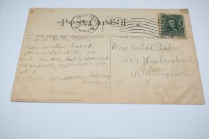 285 School of Mines Butte Montana Postcard Edward H. Mitchell