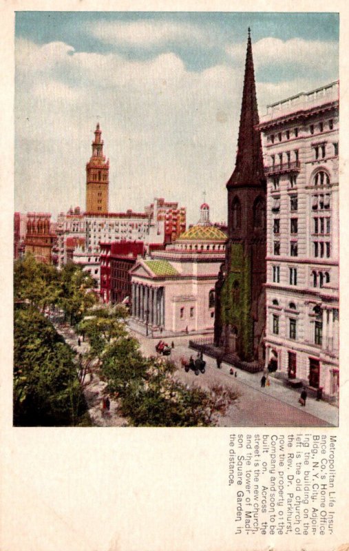 New York City The Metropolitan Life Insurance Company Home Office Building