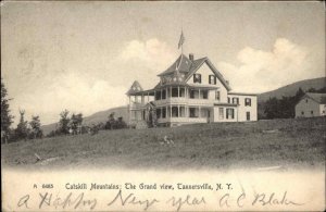 Tannersville New York NY Catskill Mountains Grand View Hotel c1910 Postcard