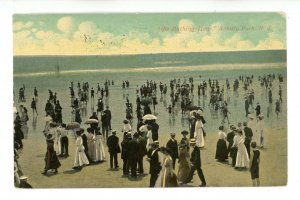 NJ - Asbury Park. The Bathing Hour  ca 1913