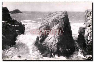 Old Postcard Quiberon Presquile corridors of Port Bara