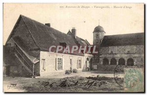 Old Postcard Environs de Dieppe Varengeville Manoir d & # 39Ango