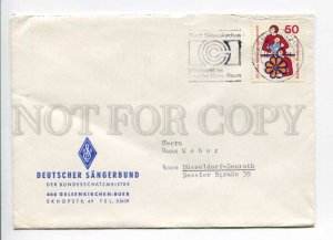 421815 GERMANY 1975 year Gelsenkirchen ADVERTISING real posted COVER