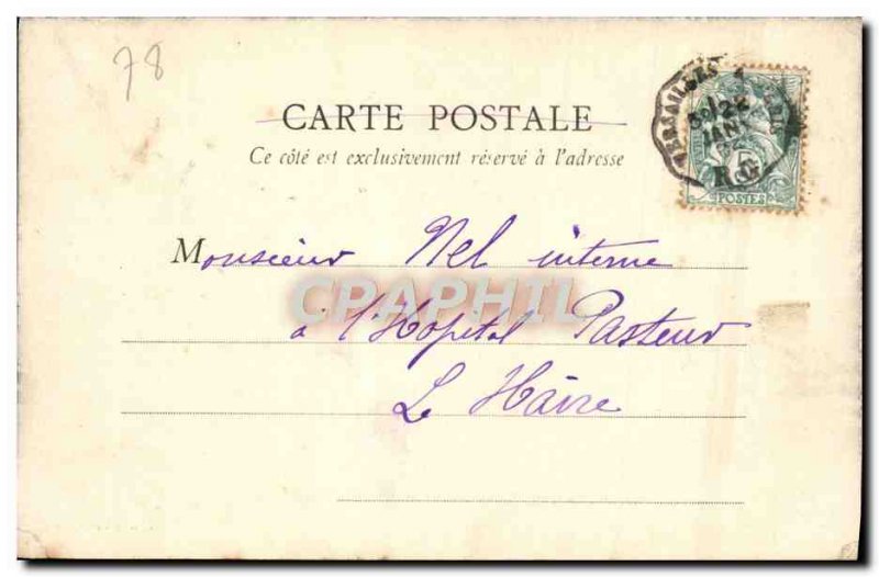 Old Postcard Park De Versailles Basin Of Seed or ballroom