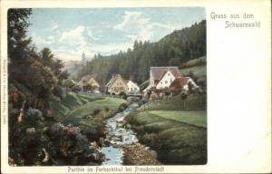 Gruss Aus Dem Schwarzwald Germany c1900 Postcard