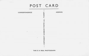 MINSTER THANET KENT ENGLAND~MINSTER ABBEY~SUNBEAM REAL PHOTO POSTCARD