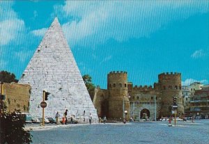 Italy Roma Rome Calo Cestio's Pyramid