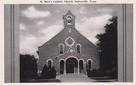 Texas Gainesville St Marys Catholic Church