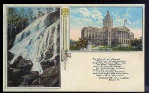 Tallulah Falls & State Capitol GA unused 1913