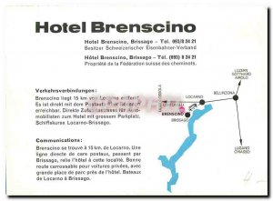 Postcard Modern Hotel Brenscino Brissago