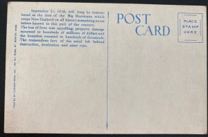 Mint USA RPPC Postcard A Mass Ruins At Onset Cape Cod New England Hurricane ‘38