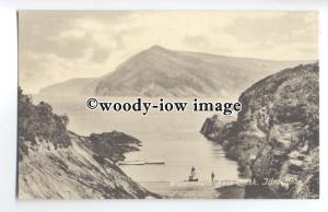 tq0520 - Devon - Men &  Boats at Watermouth Boat Creek, in Ilfracombe - Postcard