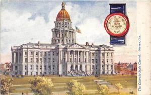Colorado State Capitol Denver CO Tuck postcard