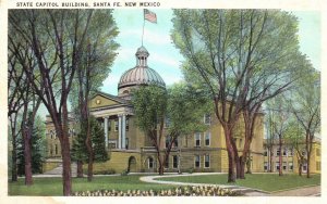 Vintage Postcard State Capitol Building Historic Landmark Santa Fe New Mexico NM