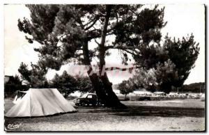 Postcard Modern Cazaux The joys of camping