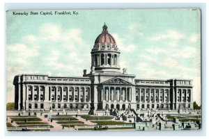 Kentucky State Capitol Frankfort Kentucky Circa 1910 Vintage Antique Postcard 