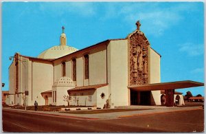 Saint Francis Xavier Church North Central Avenue Phoenix Arizona AZ Postcard